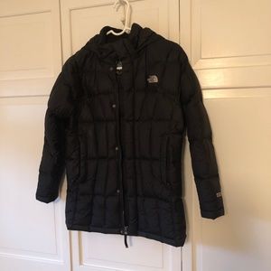 Girls North Face Parka, L